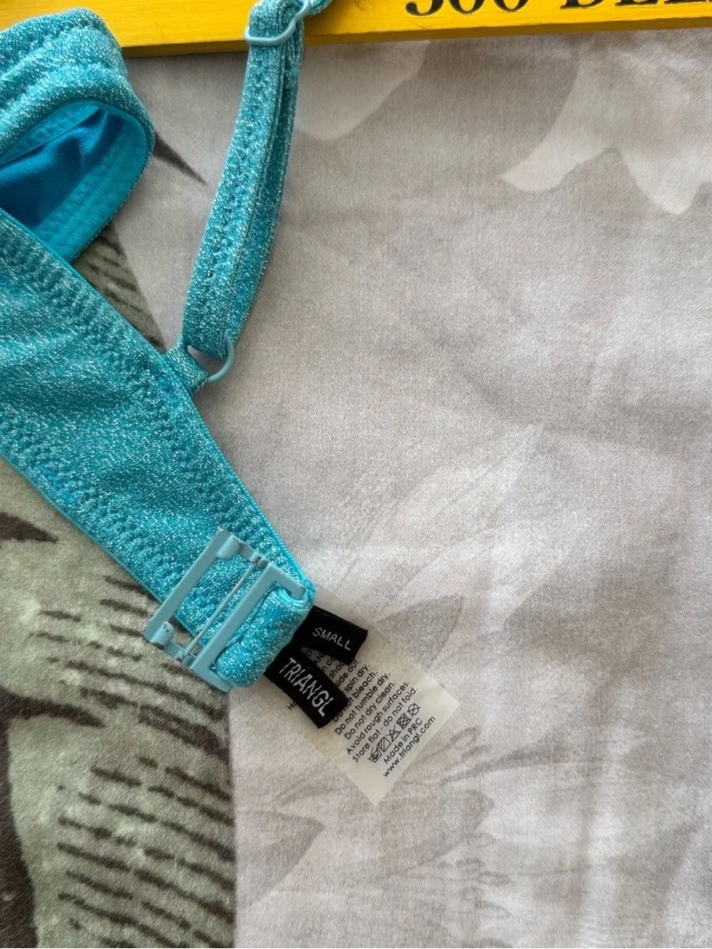 triangl swimwear Teal Two-Piece Bikini Set